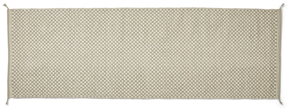 Rutan - Bomullsmatta 80x250 cm - Grön