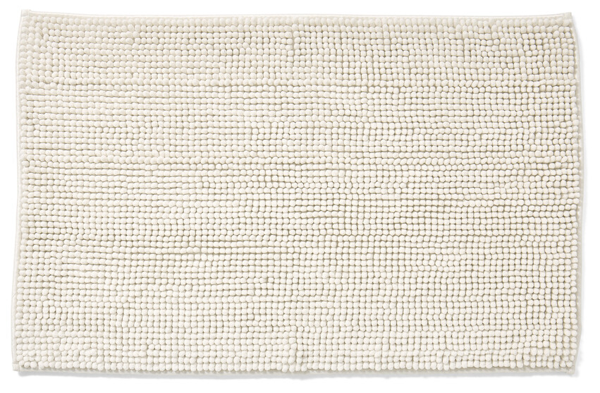 Breeze - Badrumsmatta, 50x80 cm - Vit