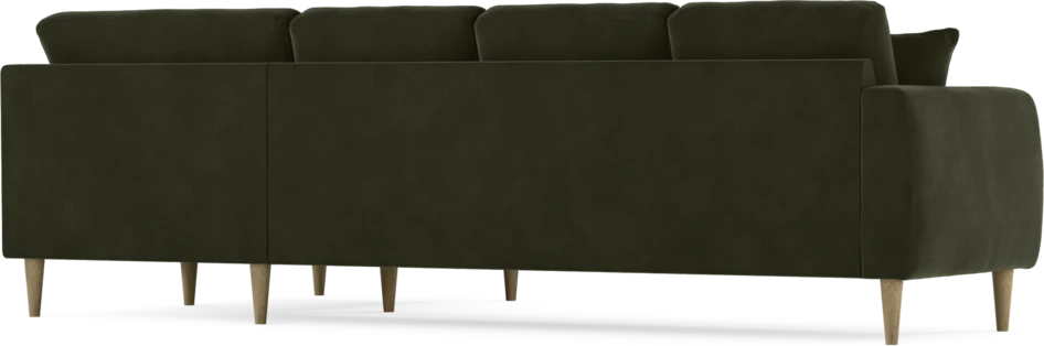 Eden - Hörnsoffa, 3+1-sits - Grön