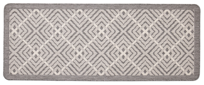 Ottenby - Flatvävd matta, B80 L200 cm - Grå
