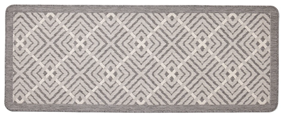 Ottenby - Flatvävd matta, B80 L200 cm - Grå