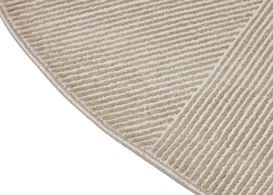 Cubic - Wiltonmatta, Ø240 cm - Beige