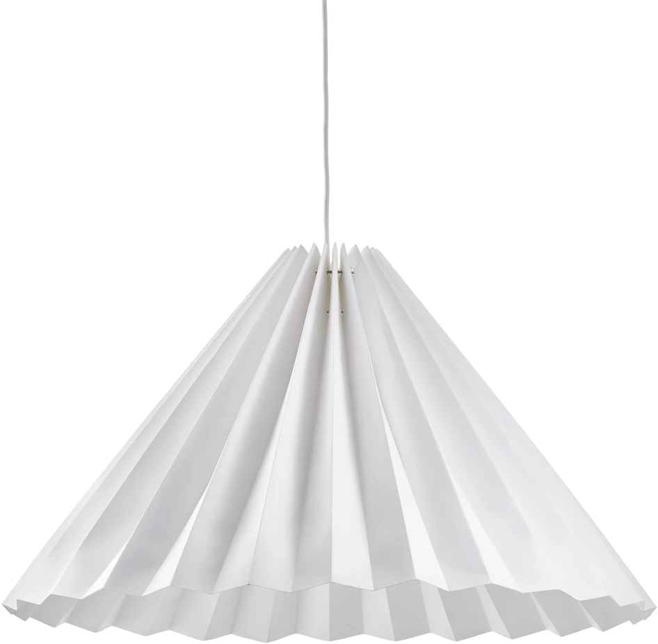Henrietta - Taklampskärm, Ø70 H40 cm - Vit