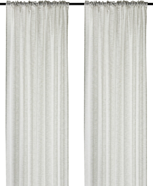 Sunnan - Gardin, 140x250 cm, 2-pack - Grön