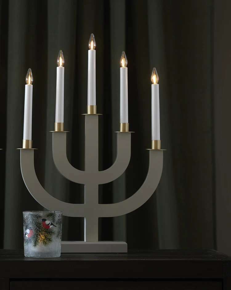 Edith - Adventsljusstake, 33x8x50 cm - inspiration