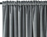 Velvet - Gardin, 140x250 cm, 2-pack - Grön