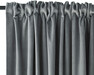 Velvet - Gardin, 140x250 cm, 2-pack - Grön