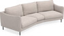 Madison - 3-sits soffa svängd, 90 cm - Beige