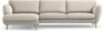 Madison Lux - 3-sits soffa med schäslong vänster - Beige