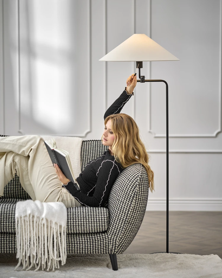 Cole - Golvlampa, H156 Ø55 cm - inspiration