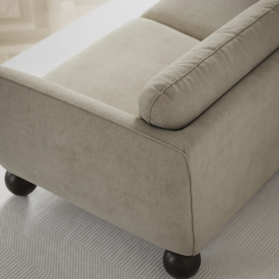 Madison Lux - Hörnsoffa 3+2-sits, hörn 1 - Beige