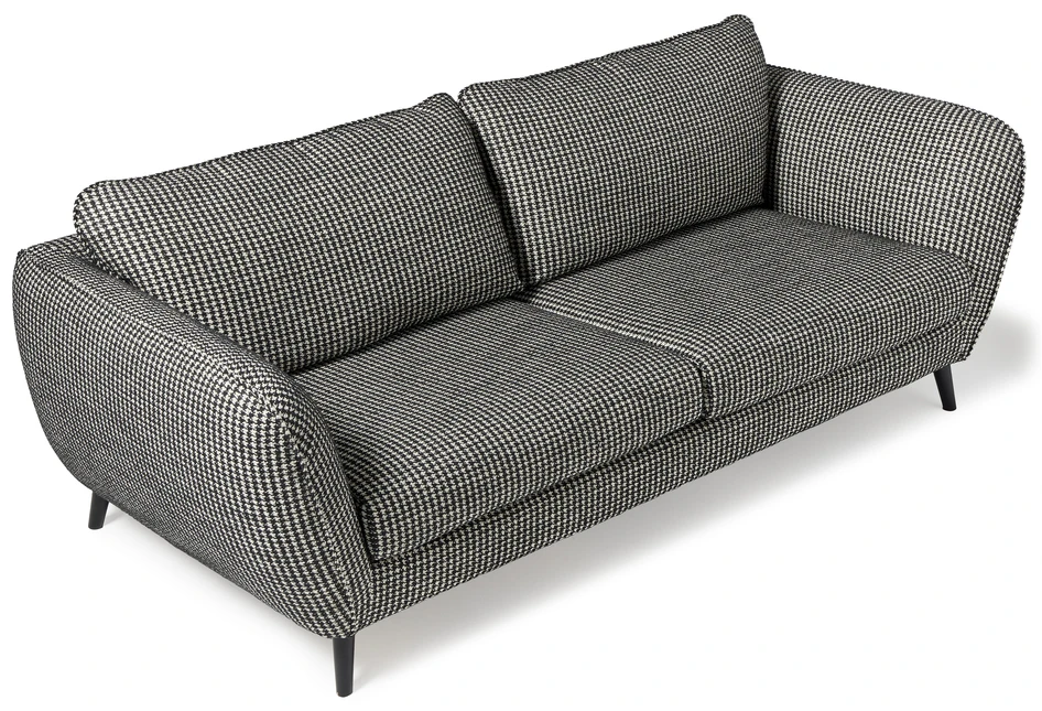 Madison - 3-sits soffa - Svart