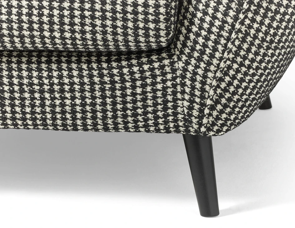 Madison - 3-sits soffa - Svart