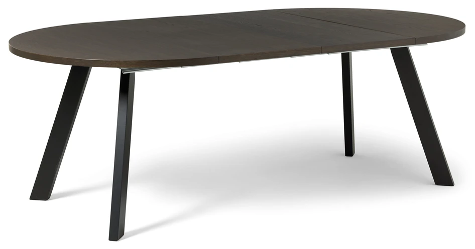 Nomad - Matbord, Ø 120-170, H 75 cm - Brun