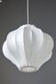 Aria - Taklampskärm,  H38 Ø43 cm - Vit