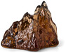 The Rock - Ljuslykta, H 9 cm - Orange