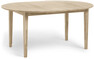 Ekerö - Matbord, Ø 115-157 cm - Vit