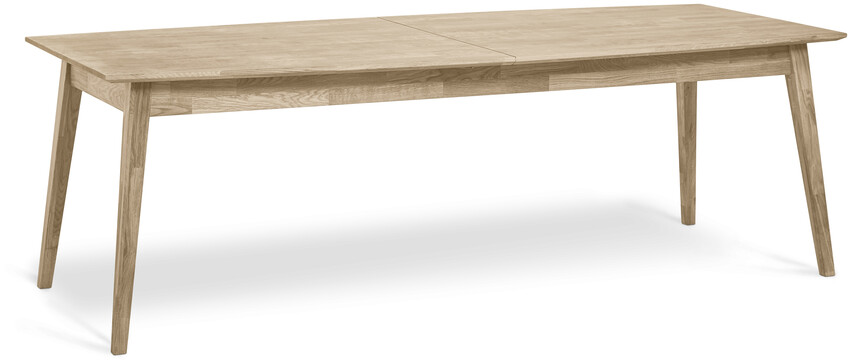 Ekerö - Matbord, 230/320x100x75 cm - Vit