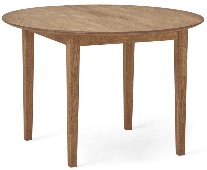 Ekerö - Matbord, Ø 115-157 cm - Beige