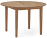 Ekerö - Matbord, Ø 115-157 cm - Beige