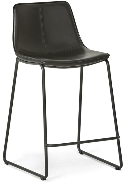 Menton - Barstol, Sh 63 cm - Svart