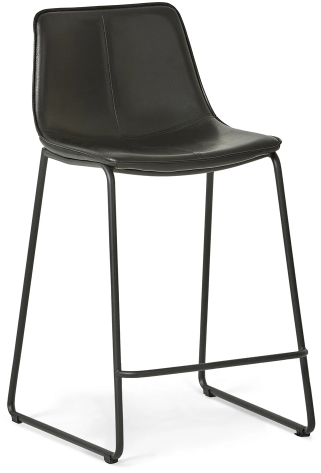 Menton - Barstol, Sh 63 cm - Svart