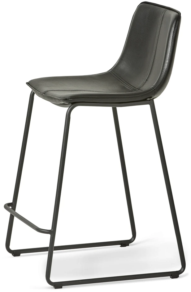 Menton - Barstol, Sh 63 cm - Svart