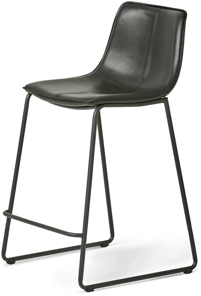 Menton - Barstol, Sh 63 cm - Svart