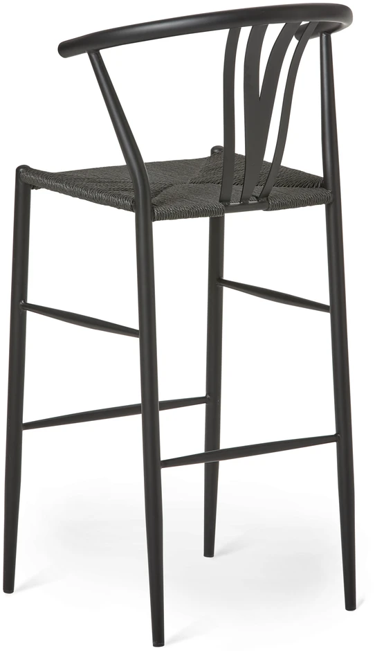 Yngve - Barstol, Sh 63 cm - Svart