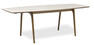 Nashua - Matbord, 140x95x75 cm - Vit