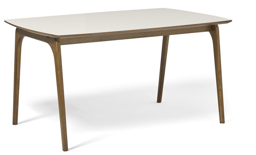 Nashua - Matbord, 140x95x75 cm - Vit