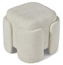 Majsan - Pall, B 40 cm - Vit