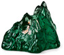 The Rock - Ljuslykta, H 9 cm - Grön
