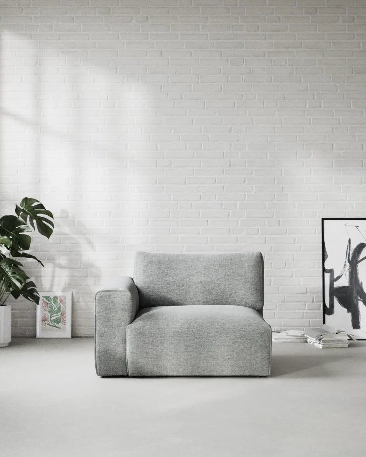 Free - 1,5-sits med armstöd vänster - inspiration