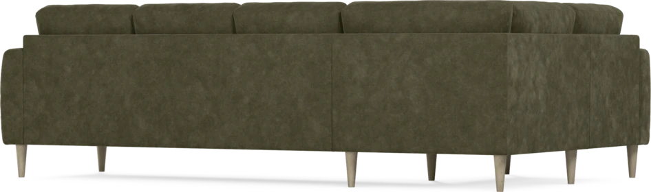 Eden - Hörnsoffa, 1+3-sits - Grön