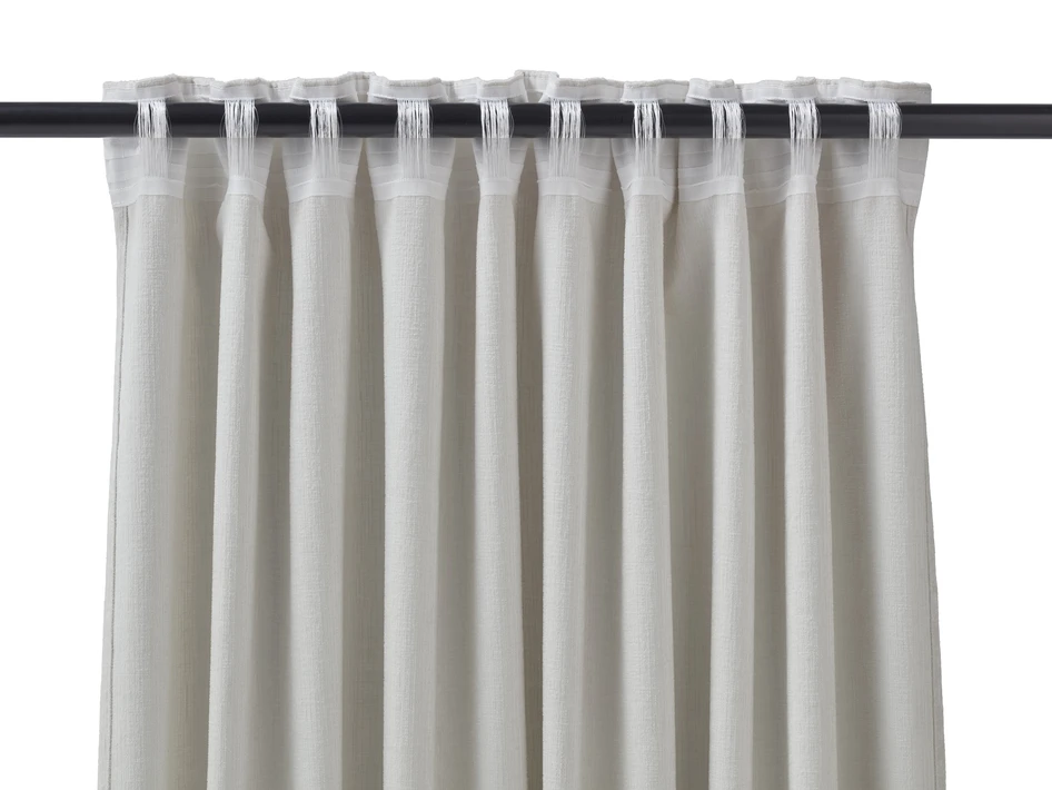 Carla - Gardin, 2-pack, 140x300 cm - Beige