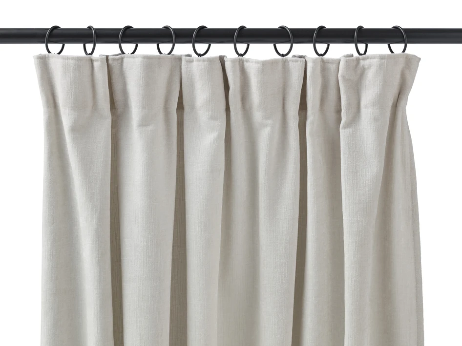 Carla - Gardin, 2-pack, 140x300 cm - Beige