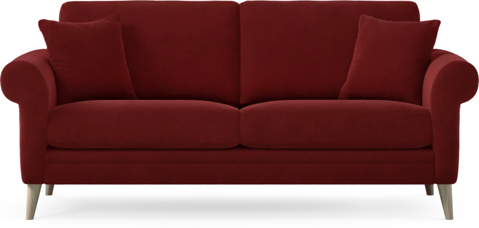 Eden - 2,5-sits soffa - Röd