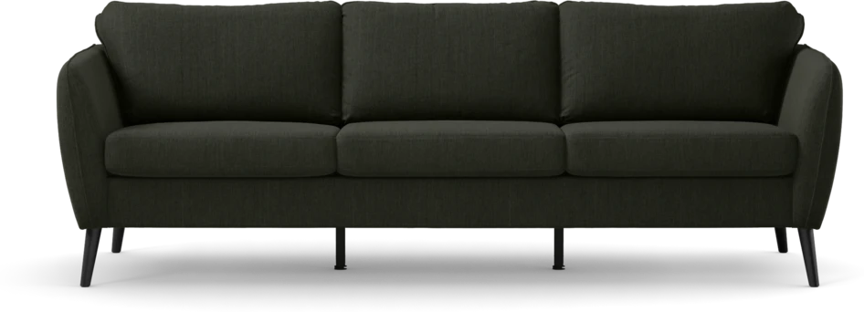 County - 3-sits soffa - Grön