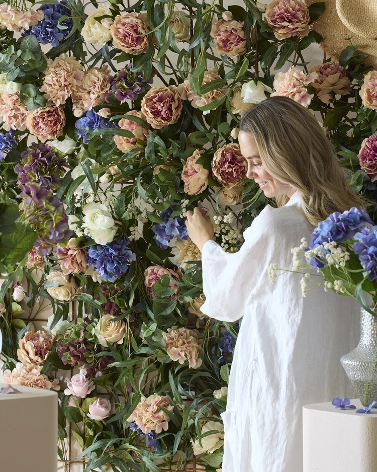 Hortensia - Snittblomma, H 48 cm - inspiration