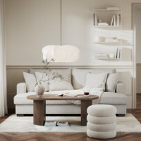 Mila - 3-sits soffa, hel dyna - inspiration