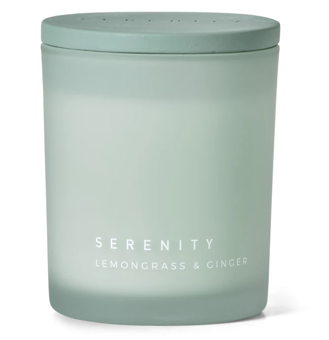 Serenity, Doftljus, Lemongrass & Ginger, brinntid 48 h, 300 gr