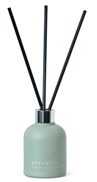 Serenity - Doftpinne, Lemongrass & Ginger, 150 ml - Grön