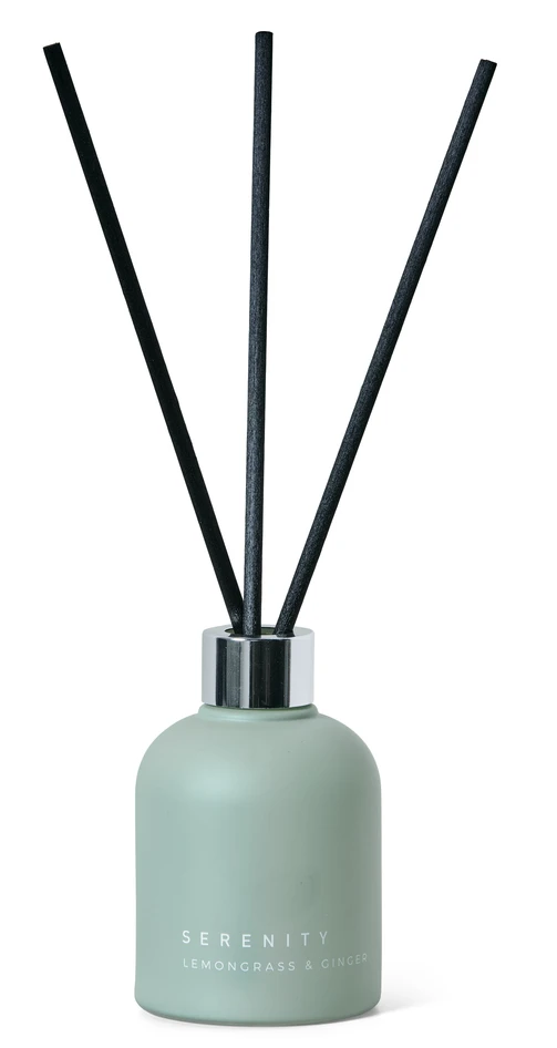 Serenity - Doftpinne, Lemongrass & Ginger, 150 ml - Grön
