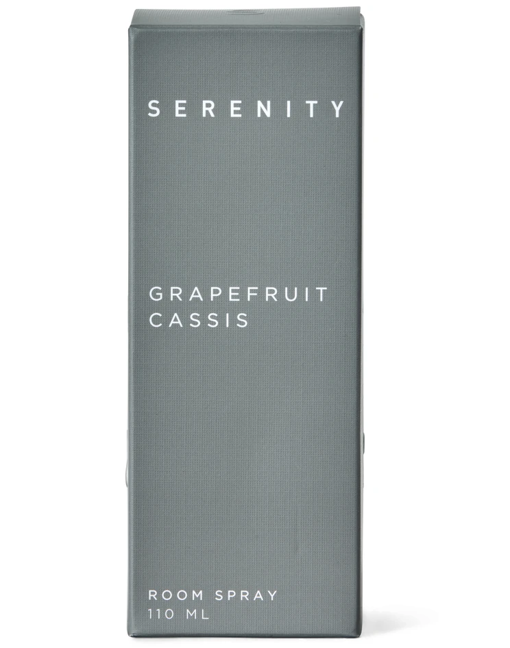 Serenity - Rumspray, Grapefruit Cassis, 100 ml - Grå