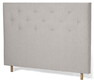 Väderö pikerad - Sänggavel, 180 cm - Beige