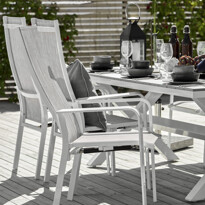 Modena - Utegrupp med bord och 6 reclinerstolar - inspiration