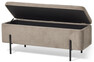 Lionel - Bänk, 120 cm - Brun