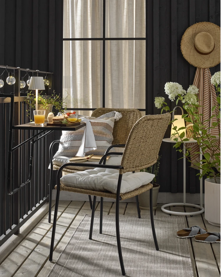 Värmdö - Vattenavvisande stolsdyna, 45x45 cm - inspiration