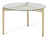 Tria - Soffbord, Ø 80 H 48 cm - Vit